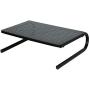 YYOKB Monitor Stand Riser with Vented Holes for Laptop, Computer, iMac, PC, Printer, Ergonomic Desk Organizer (Black)