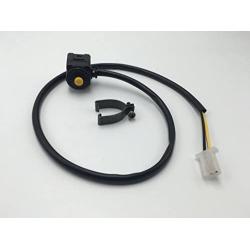 Cara 7/8'' Motorcycle Handlebar Switch Yellow Horn Button Kill Switch for ATV Dirt Bike Motorbike Stop Switches