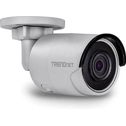TRENDnet Indoor/Outdoor 4MP H.265 120dB WDR PoE Bullet Network Camera, TV-IP1314PI, IP67 Weather Rated Housing, Smart Covert IR Night Vision up to 30m (98 ft.), microSD Card Slot (up to 128GB)