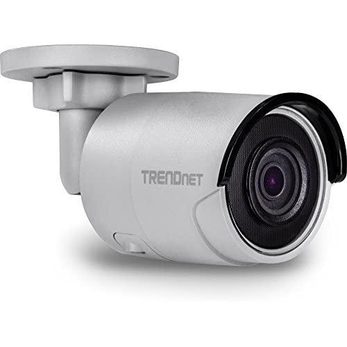 TRENDnet Indoor/Outdoor 4MP H.265 120dB WDR PoE Bullet Network Camera, TV-IP1314PI, IP67 Weather Rated Housing, Smart Covert IR Night Vision up to 30m (98 ft.), microSD Card Slot (up to 128GB)