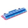 KNACRO 8-Channel 10A Relay Module DC 24V with Optocoupler Isolation High Low Level Triger for Arduino(DC 24V 10A, 8-Channel)
