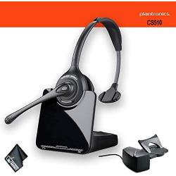 Plantronics CS510 Wireless Headset System Bundle + HL10 Handset Lifter