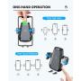VICSEED Wireless Car Charger Mount, 3rd Generation Auto-Clamping 10W Qi Fast Charging Car Mount Wireless Car Charger CD Slot Air Vent Phone Holder Fit for iPhone 12 11 Pro Max Galaxy S21 Note 20 etc