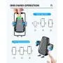 VICSEED Wireless Car Charger Mount, 3rd Generation Auto-Clamping 10W Qi Fast Charging Car Mount Wireless Car Charger CD Slot Air Vent Phone Holder Fit for iPhone 12 11 Pro Max Galaxy S21 Note 20 etc