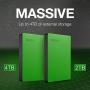Seagate Game Drive 2TB External Hard Drive Portable HDD, Designed For Xbox One, Green - 1 year Rescue Service (STEA2000403) Seagate Game Drive 2TB External Hard Drive Portable HDD, Designed For Xbox One, Green - 1 year Rescue Service (STEA2000403)
