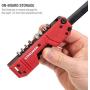 Steelman 10-In-1 Multi-Tip Folding Magnetic Pocket Screwdriver with Carrying Clip and Bottle Opener, Includes 3/16'' and 1/4'' Slotted, PH1, PH2, T15, T20, S1 and S2 Bits