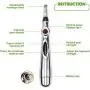 Acupuncture Pen, Electronic Pulse Massage Pen Pain Relief with 5 Massage Energy Pain Therapy, Electric Laser Meridian Massager, Acupoint Therapy Energy Pen Relief Pain Acupuncture Pen, Electronic Pulse Massage Pen Pain Relief with 5 Massage Energy Pain Therapy, Electric Laser Meridian Massager, Acupoint Therapy Energy Pen Relief Pain
