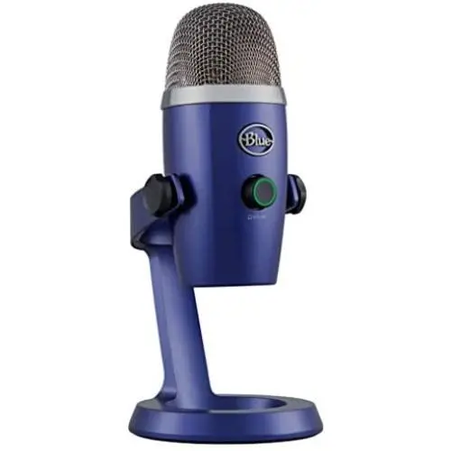 Blue Yeti Nano Premium USB Mic for Recording and Streaming - Vivid Blue
