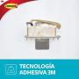 Command Soap Dish, Satin Nickel, 1-Soap Dish (BATH34-SN-ES), Organize Damage-Free