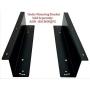 HK SYSTEMS 13'' Heavy Duty Compact White Manual Push Open Cash Drawer with 4 Bill /5 Coin Till Stainless Steel Front 