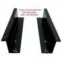 HK SYSTEMS 13'' Heavy Duty Compact White Manual Push Open Cash Drawer with 4 Bill /5 Coin Till Stainless Steel Front 