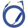 SINDERY Replacement Audio Cable Cord Wire with in-line Microphone and Control Compatible with Beats by Dr Dre Headphones Solo/Studio/Pro/Detox/Wireless/Mixr/Executive/Pill (Blue)