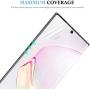 apiker 4 Pack Screen Protector Compatible with Samsung Galaxy Note 10 Plus, Soft TPU Film Support Fingerprint Sensor