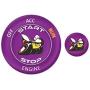 ToolEpic for Dodge Challenger Charger Scat Pack Decal Accessories 2015-2021 - Engine Start Stop Button Overlay Sticker Emblem - Push to Start Button Plum Crazy Purple Badge Cover - Perfect for Decals