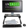 WorkEZ Monitor Stand ergonomic adjustable height and angle single computer monitor riser. Portable folding aluminum holder mount for desktop pc monitors screens organizer black
