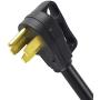 XUANHUA NEMA 14-50P to 6-20R 240V 20 Amp Welder Welding Dryer EV Charger Adaptor Power Cord Adapter Connector