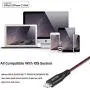 Long iPhone Charger 10ft Extra Lightning Charging Cable 2Pack 10 Foot Cord for iPhone 11/11 Pro/X/Xs Max/XR/XR/X/8/8 Plus/7/7 Plus/6/6s/Plus/SE/5c/5s/5 iPad Air 2/Mini/Max 3Meter 10Feet Charger Wire