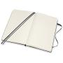 Moleskine Classic Expanded Notebook, Hard Cover, Large (5'' x 8.25'') Ruled/Lined, Black, 400 Pages