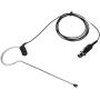 Shure MX153B/O-TQG Omnidirectional Earset Headworn Microphone, Black