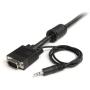 StarTech.com 30 ft Coax High Resolution Monitor VGA Cable with Audio HD15 M/M (MXTHQMM30A)