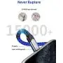 iPhone Charger Cable [2-Pack 6ft], JSAUX MFi Certified Lightning Cable iPhone Fast Charging Charger Cable Cord Compatible with iPhone 11 Xs Max X XR 8 7 6s 6 Plus SE 5 5s, iPad, iPod - Blue