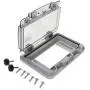 Fielect Electronic Junction Box Switching Power Supply Junction Box Distribution Box Waterproof ABS Plastic Project Box Transparent Lid Gray 127 x 98 x 50.8mm / 5'' x 3.86'' x 2'' Fielect Electronic Junction Box Switching Power Supply Junction Box Distribution Box Waterproof ABS Plastic Project Box Transparent Lid Gray 127 x 98 x 50.8mm / 5'' x 3.86'' x 2''