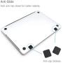 SenseAGE Double Pyramid Foldable Laptop Stand, Lightweight Laptop Stand, Anti-Slide and Portable Notebook Stand, Compatible with MacBook/MacBook Air/MacBook Pro, Tablets and Laptops up to 15”, Grey