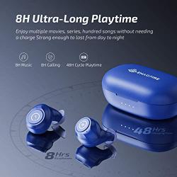 ENACFIRE E60 Wireless Earbuds Bluetooth 5.0 Earbuds AptX Deep Bass CVC Noise Cancellation IPX8 Waterproof Sport Wireless Headphones 48H Playtime with 