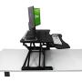 Dual Monitor Stand Up Desk | Desk Riser 32 Inch Wide by The House of Trade | Height Adjustable desks for Standing and Sitting