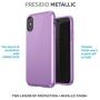 Speck Products Presidio Metallic iPhone Xs/iPhone X Case, Taro Purple Metallic/Haze Purple