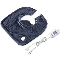 Heating Pad for Neck & Shoulder Pain Relief,4 Heat Settings with Auto-Off,Soft Flannel for Shoulders, Neck, Back, Legs Full Body Sport Sornes,electric heating pad