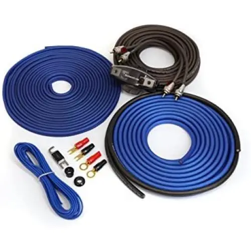 KnuKonceptz Kolossus 8 Gauge OFC Amplifier Installation Kit