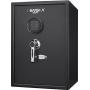 Barska AX13098 1.45 Cubic Ft Large Keypad Safe, One Size, Black