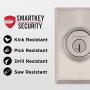 Kwikset Tavaris Single Cylinder Handleset w/Vedani Lever featuring SmartKey in Satin Nickel