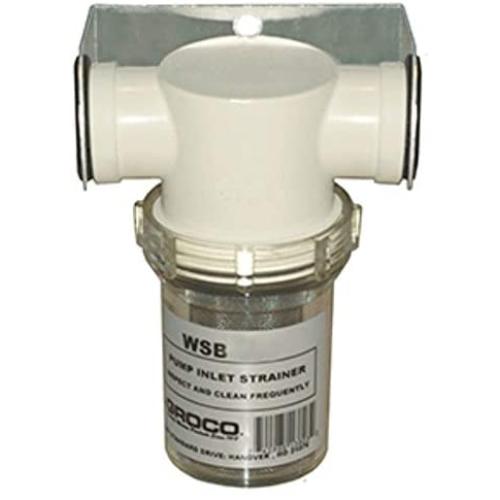 Groco 1'' Fresh Water Strainer w/#304 SS Basket [WSB-1000]