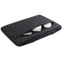 MacBook Air 13 Inch Case 2010-2017 Release Model A1369/A1466 Bundle 5 in 1, iCasso Hard Plastic Case, Sleeve, Screen Protector, Keyboard Cover & Dust Plug Compatible Old MacBook Air 13 - Black