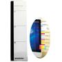 ExcelityFashion Computer Monitor Side Panel Multifunction Memo Pad Transparent Message Board Sticky Board (Clear-Right)