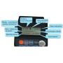 SHINA New 4 Axis Wireless Mach3 MPG Pendant CNC Handwheel Manual Pulse Generator