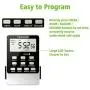Outlet Timer, NEARPOW Dual Digital Light Timer with 2 Independently-controlled Outlets, 18 ON/OFF Programs, 24-Hour and 7-Day Programmable,Indoor Heavy Duty Electrical Timer Switch, 3 Prong, 15A/1800W