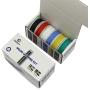 CBAZY Hook up Wire Kit (Stranded Wire Kit) 30 Gauge Flexible Silicone Rubber Electric Wire 6 Colors 32.8 feet Each 30 AWG