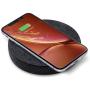 Eggtronic Wireless Charging Stone - Qi Certified 10W high Speed Charger with Built-in Durable Braided Cable for iPhone, Galaxy, Note, AirPods 2, AirPods Pro, Galaxy Buds, Pixel Buds - Lava