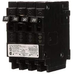 SIEMENS Q22030CT 30 Double Two 20-Amp Single Pole Circuit Breaker, As shown in the image
