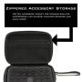 CASEMATIX Hard Shell Travel Case Compatible with Manscaped Lawn Mower 3.0 and Lawn Mower 2.0 - Holds Electric Hair Clippers, Charging Base, Guides, Cleaning Brush and Trimmer Accessories - Case Only