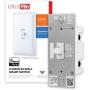 UltraPro Z-Wave Plus Smart Light Switch, in-Wall Toggle | Built-in Repeater Range Extender | ZWave Hub Required-Alexa and Google Assistant Compatible, 39354