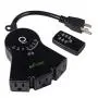 BN-LINK Outdoor 24-Hour Water Resistant Photoelectric Countdown Timer Photocell Light Sensor (2, 4, 6 or 8 Hours Countdown Mode) 3 Grounded Outlets Remote Control (100 ft Range) for Home and Garden BN-LINK Outdoor 24-Hour Water Resistant Photoelectric Countdown Timer Photocell Light Sensor (2, 4, 6 or 8 Hours Countdown Mode) 3 Grounded Outlets Remote Control (100 ft Range) for Home and Garden