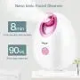 Nano Ionic Facial Steamer, CkeyiN Face Steamer Hot Mist Moisturizing Face Sprayer Humidifier with Auto-power Off