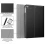 Fintie Keyboard Case for iPad 9.7 2018/2017 / iPad Air 2 / iPad Air - Slim Shell Stand Cover w/Magnetically Detachable Wireless Bluetooth Keyboard for iPad 6th / 5th Gen, Black