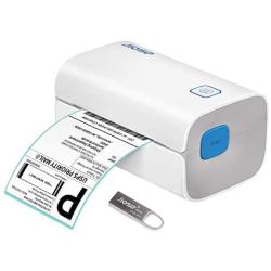 Jiose 4x6 Label Printer, Commercial Grade Thermal Shipping Label Printer & Product Barcode Printer, Compatible with UPS, Amazon, Ebay, Shopify, Etsy, Shipstation, etc