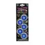 Fortune Products CBP-P-DOTS-B Party Dots, 1'' Diameter x 0.55'' Height, Blue (Pack of 5)