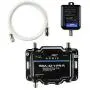 Arris 1-Port Cable, Modem, TV, OTA, HDTV Amplifier Signal Booster with Passive Return and Coax Cable Kit